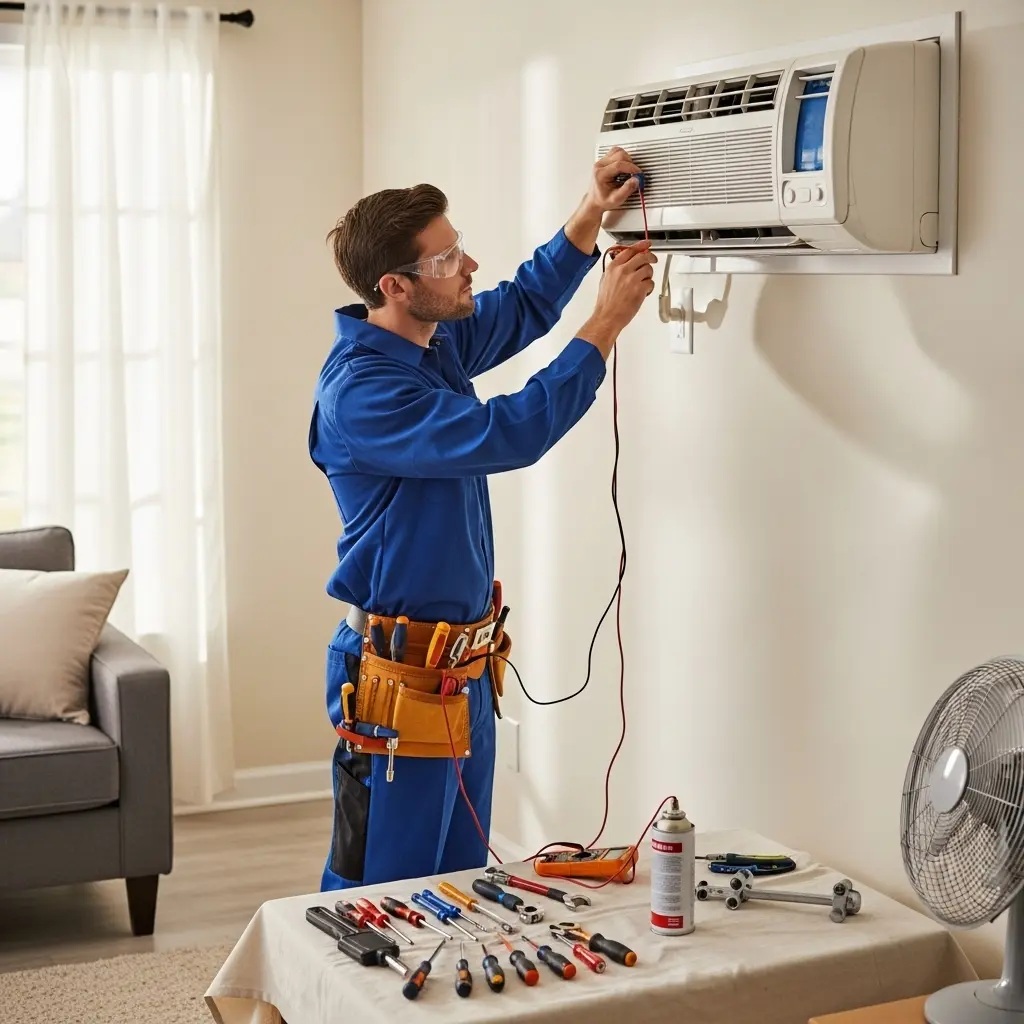 Selendi York York klima gaz dolumu ve bakım – Enerji verimliliği artırıldı. - Teknik servis örneği